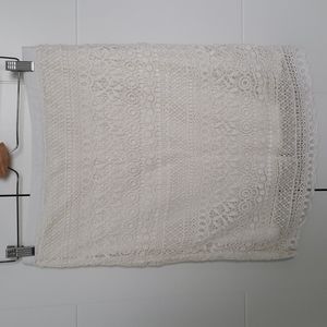 Rickis Cream Lace Overlay Skirt Size 4